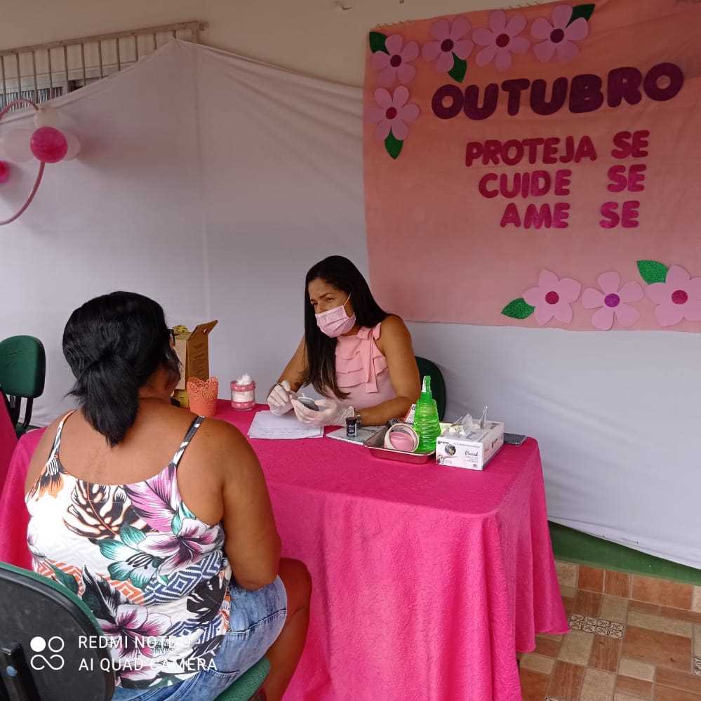 Camacã: PSF Dr. Jaquisson de Deus I de São João do Panelinha realiza ações voltadas as mulheres
